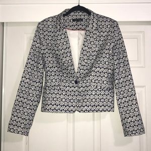 Blue & White Blazer